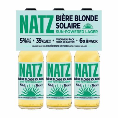 NATZ BIÈRE BLONDE LAGER 4xPACK(6x0.25L) 5.0° VP